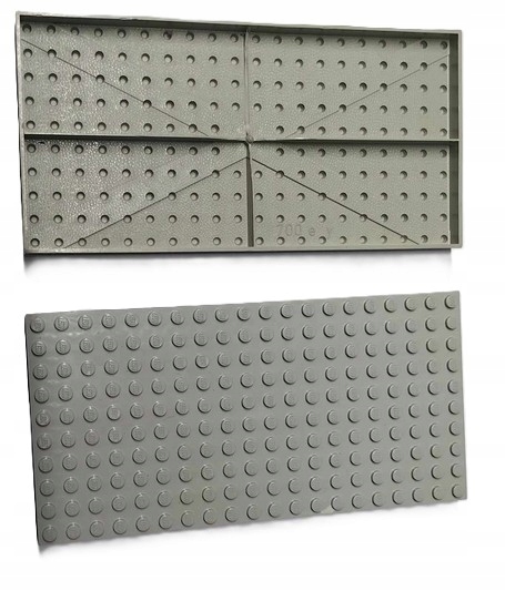 016O6. LEGO system płyta10x20 Lego 700 Płyta gruba szara jasny old 1 sztuka 1 09354f861c9352e8492fffbb745f5c33