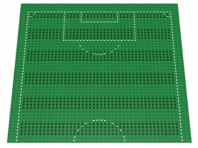 109x1e. LEGO płyta 4186 cieńka 48x48 cieńka płyta boiska 1 1315820bc048a539dcac7ac05fa833bd