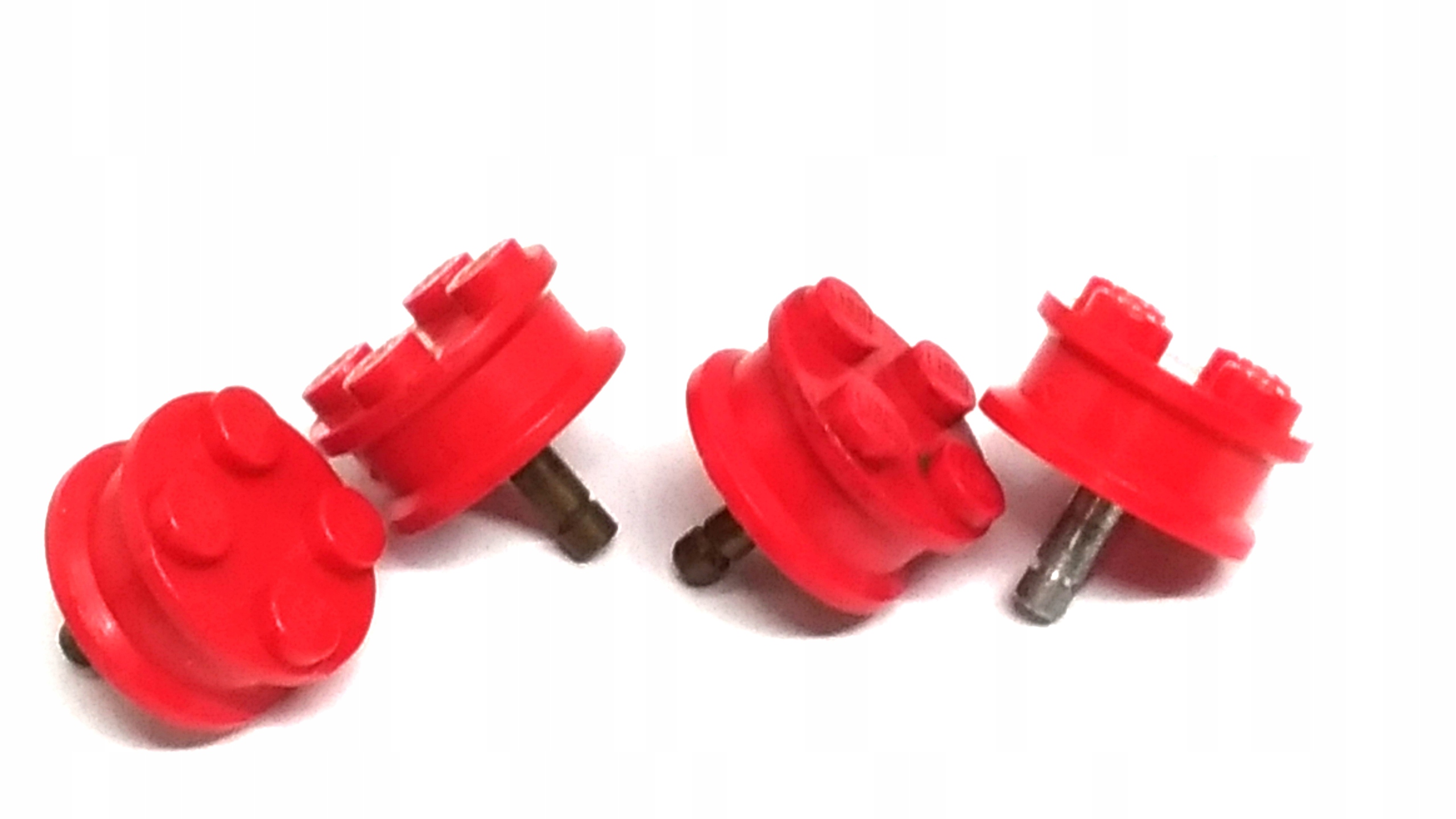 008s Lego koło do pociągu Pend Czerwone koło 4szt 1 12b762eea63b68fddeb1efe5fa539f28