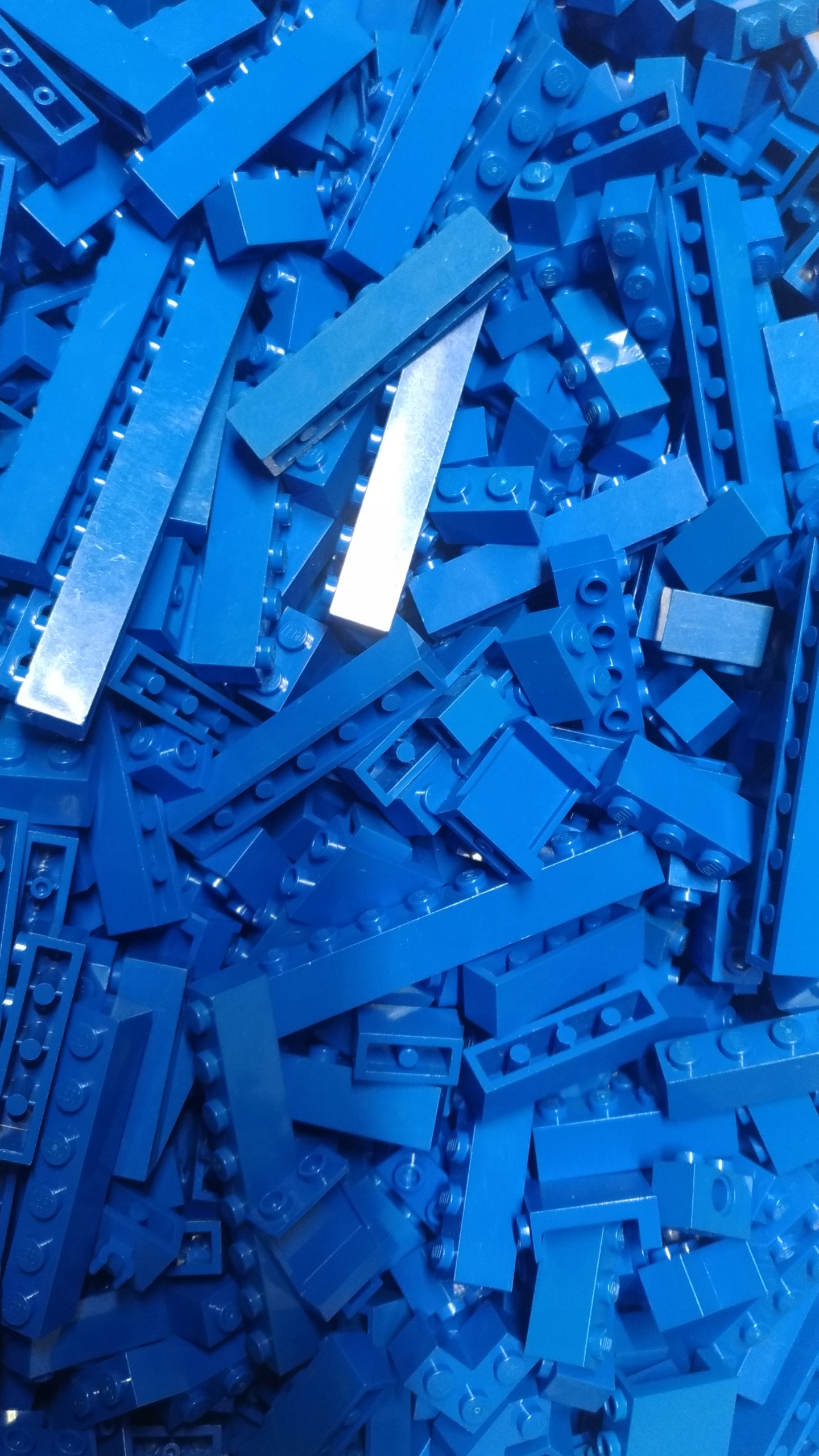 076. Lego niebieskie blue brick 0,1kg MIX 1x1 100g 3 090221f4b8b204552294af56775dc620