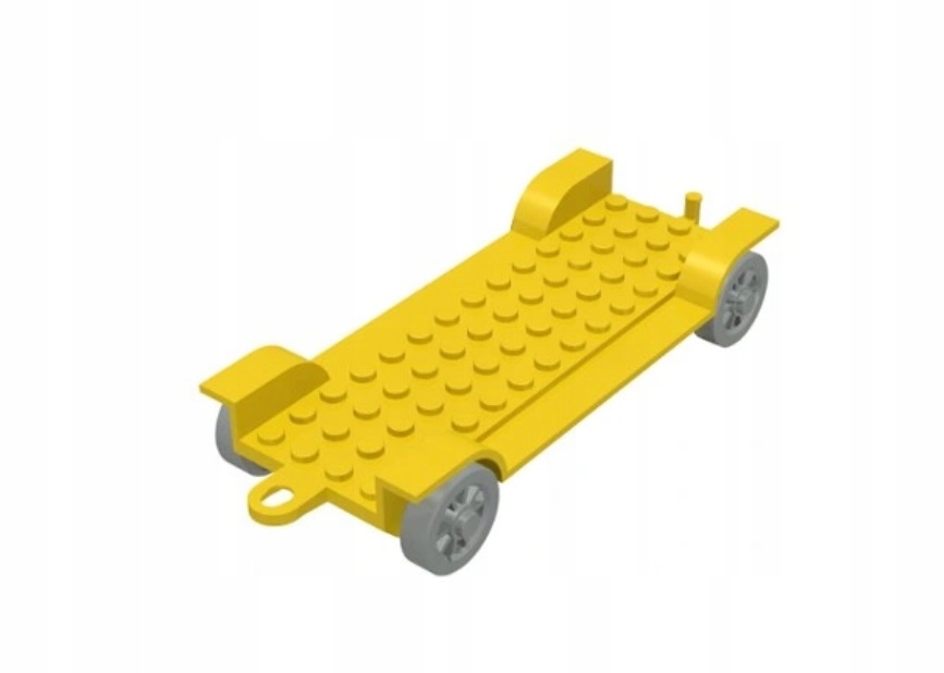 277c1. Lego Fabuland podwozie 14x6 żółte x612 1 cf1fd3e756490c7e4da7ba007764c4fd