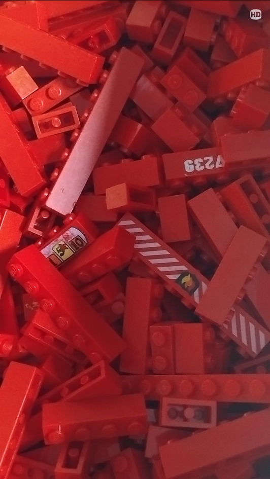 065 Lego brick 1x1, 1x2. 1x3, 1x4, 1x6, 1x8 czerwone 0,1kg mix 4 38cadc165823454ad5004208ceca9c54