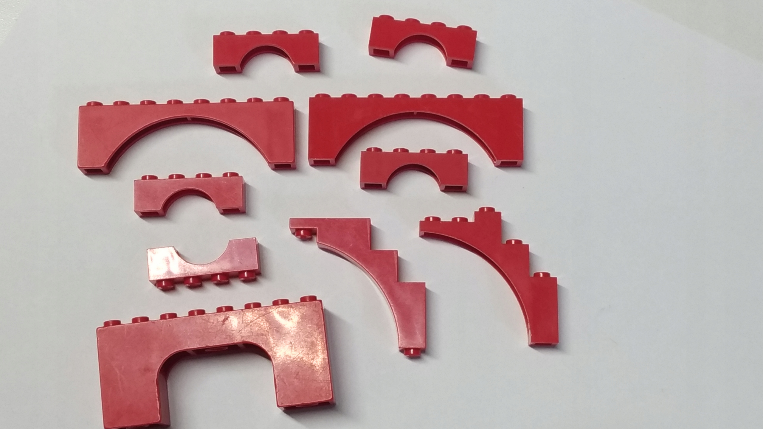 043a. Lego łuk łuki mix10 sztuk czerwone 3 dcda0738b8b13d516e00b8c3a1154a93
