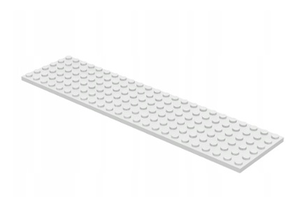 623u. LEGO 3026 Biała płyta budowlana 6x24 1 ce33cfe1aa0340763ec6232ce95d8201