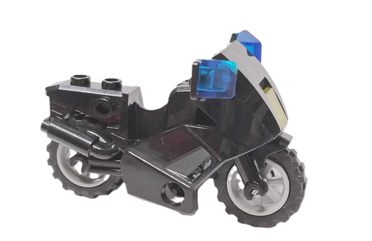 137r10a. Lego motor policyjny policja 52035 54200 z kołami czarny 1 8e60b96595c118380b51cd599498b30e