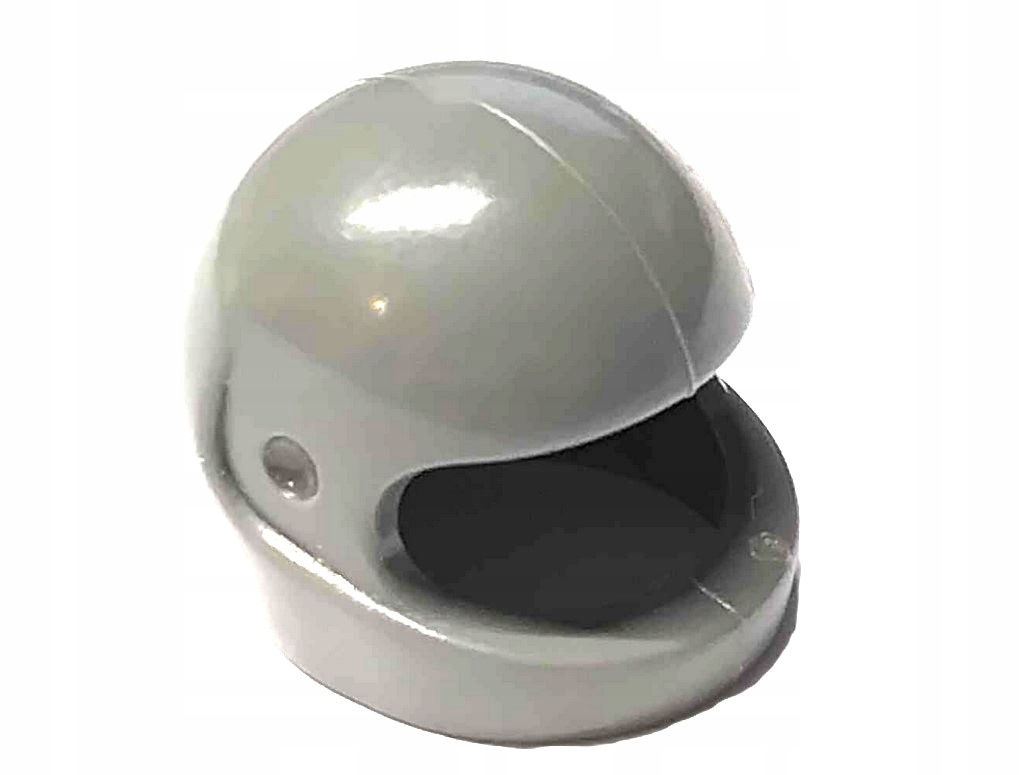 153G2. Lego kask motocyklowy 2446 szary old jasny - 1 szt 1 6df3b236c241ea64e1357130ae81394b