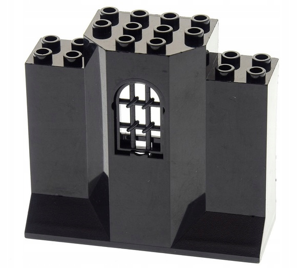 278d1. Lego panel do zamku Ściana 3x8x6 okno 48490 4286773 czarne 1 22fff83d42219e9ba6a442b4fa7cdbf6