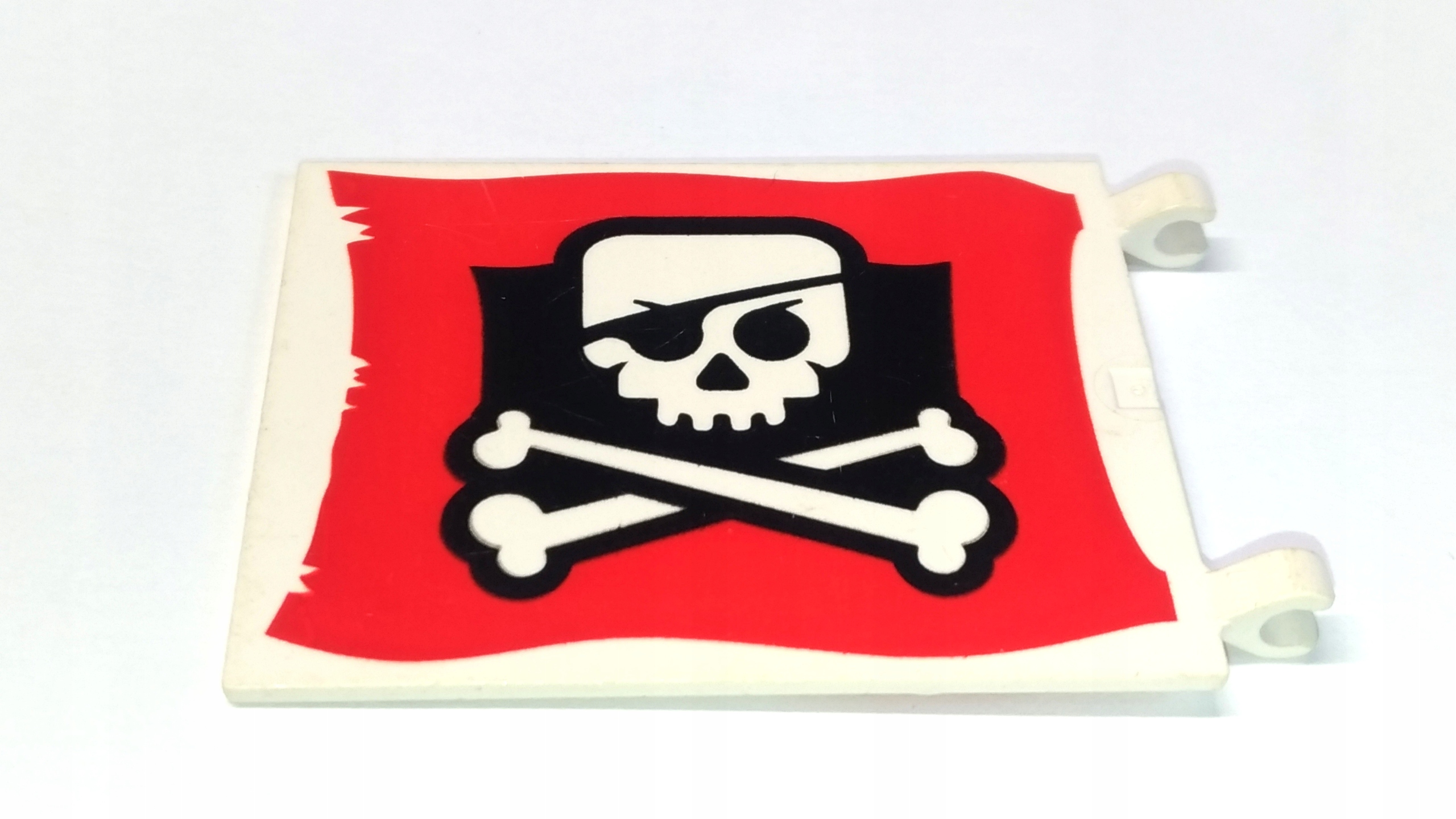 122HE Lego Flaga Piraci Pirates 6 x 4 2525 czaszka 1 8874971e1bfcc25d41a5b8e614e29c7d