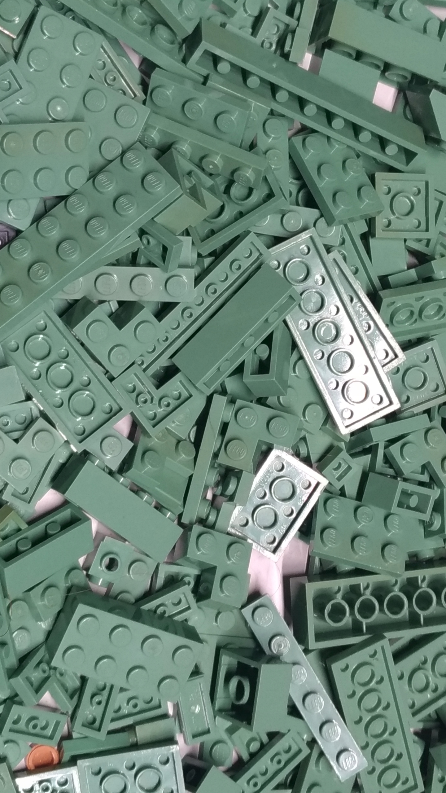 160D. LEGO klocki Sand Green Mix 0,270kg - 270g 1 9790ac1437f0f5fcd0ee933e43f0f2ca