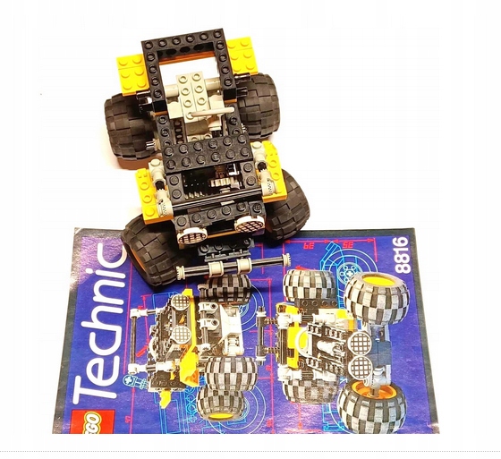 66Y2 Lego technic 8816 pojazd terenowy LEGO 8818 Pustynny wyścigowiec 1 2fdc62d7661c385ce4e3e1c15b1cbde4
