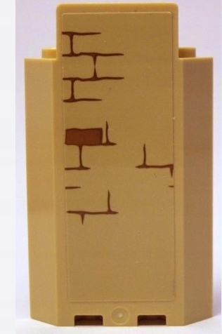 279a4. Lego panel ściana do zamku zamek panel 3x3x6 87421 - 1 sztuka 1 3bcc298bf950db7ec12a175e8da34bb9