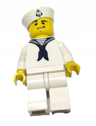 206A1a. Lego figurka 8804 minifigures 4 - ŻEGLARZ MARYNARZ 1 1fcef2b13a6cf14cd3a8ffdaec32ab49