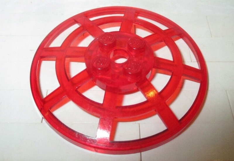194A8. Lego Antena radar 4285b 428502 radar 6x6 z kratką 1 szt red neon 1 10e5f0205b57b55d7b9c86b10e2e9daa