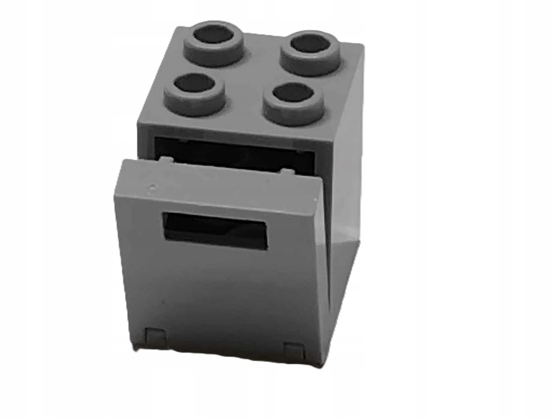 133A4. LEGO 4345 4346 skrzynia szafka kontener - szary jasny new 1 5e27105c7cfdf566e16b901dd8a95edd
