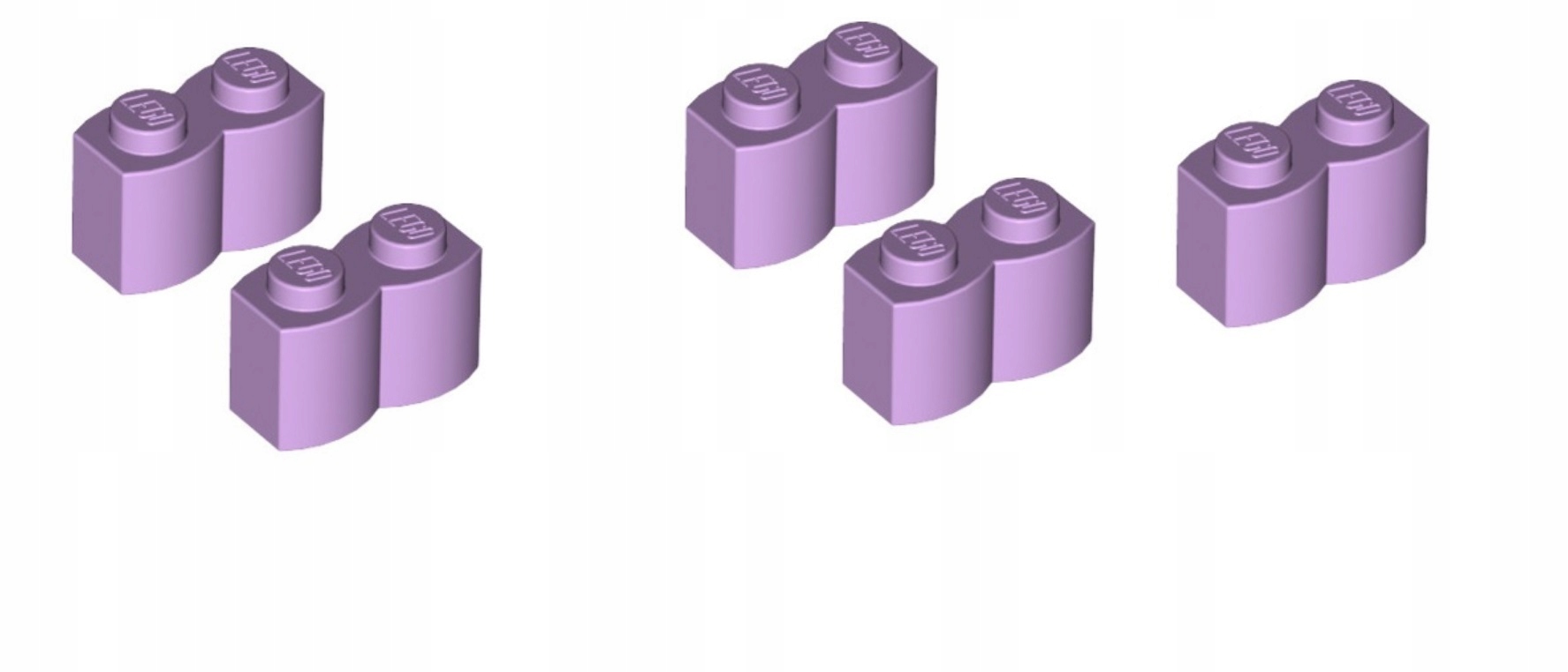 094s. LEGO 30136 palisada murek fiolet - 5 sztuk 1 dbbbe086f36dcc44f5ce450f3b876bbb