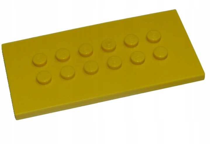 109B5a2. LEGO płyta konstrukcyjna 6576 żółta 1 3cd2a56cb61d875b528670b7ff92da2e