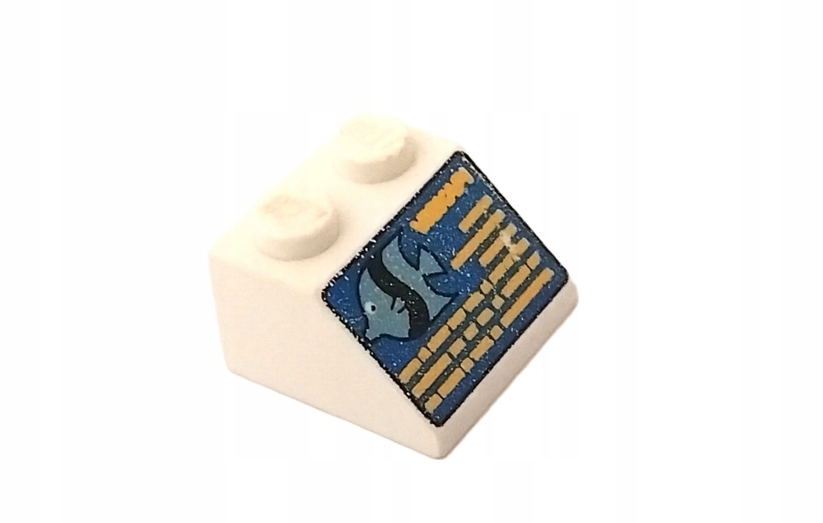 17D8. LEGO Legoland SPACE Police klocek z nadrukiem 3039p BIAŁY 1 1d15afbf662509effe56c6ce0c4be5fb