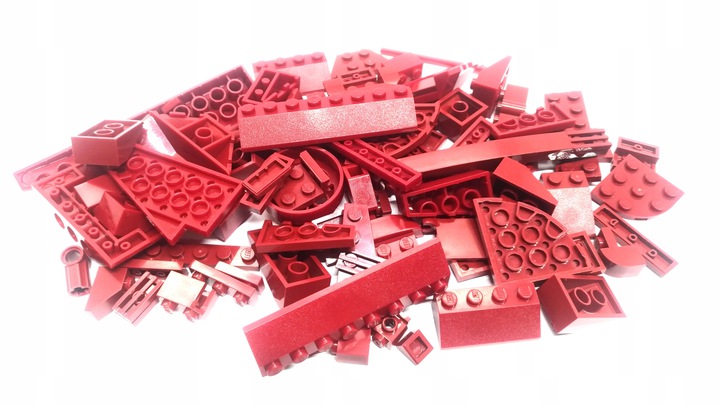 225. Lego Dark Red czerwony Mix 0,1 kg 100 g 6 70878af66701910ebcab7dce1383c4ea