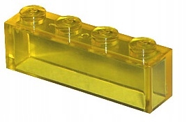 275h1. Lego space szyba Lego 3066 klocek 1x4 Trans Yellow 1 ba654d451c85c71465d15fb76f32f440