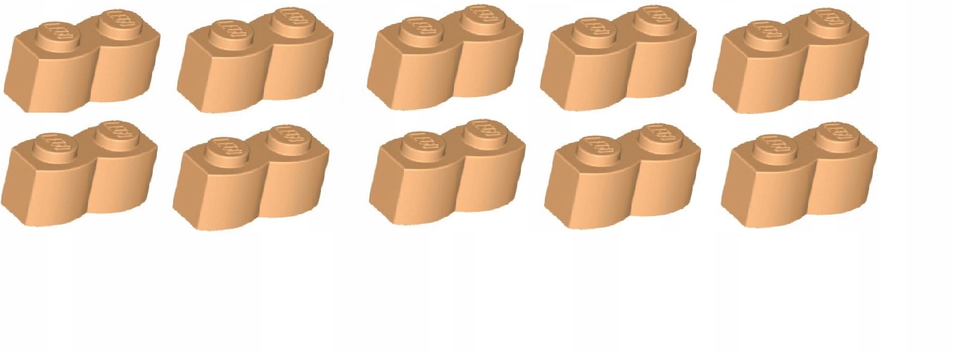 094n LEGO 30136 palisada murek jasny brąz 10 sztuk 1 51fa21f5068473ce3f5aef84741aaffd