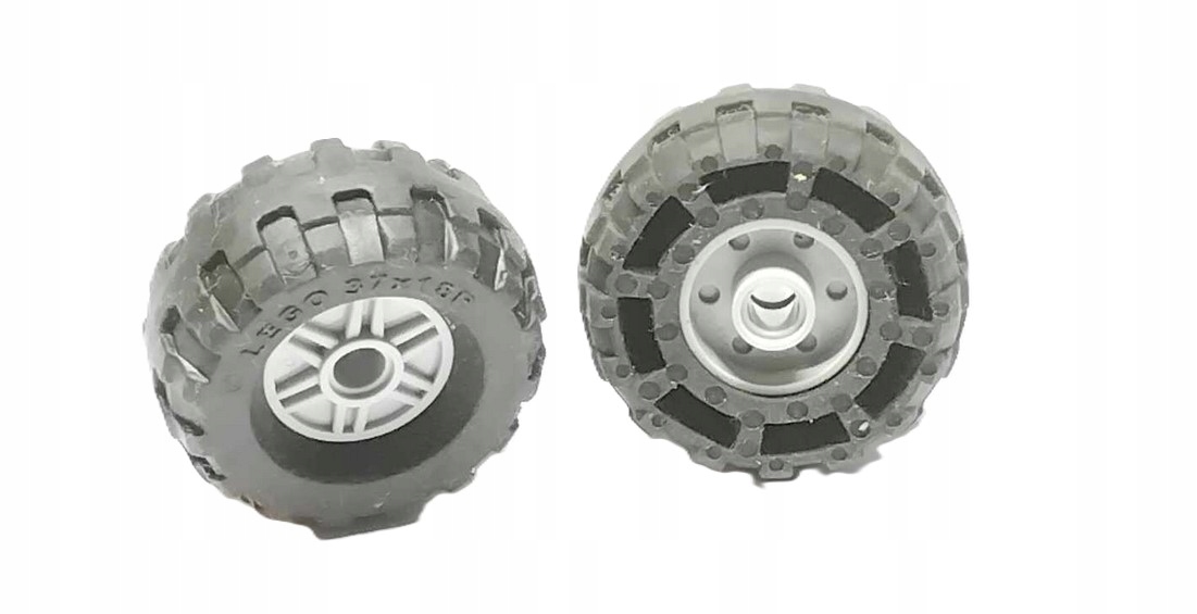 H3 Lego Technic Koło (opona + felga) 37x18R 55981 szary 1 6a70a6e194d7b16a9d5d85bbedcc4b1d