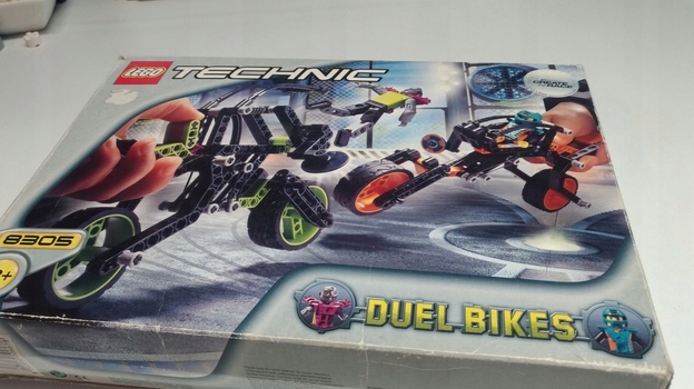 66Y1. Lego technic 8305 Duel Bikes brak figurek 2 b22dfbf006d3154b8a4415d71a74289e
