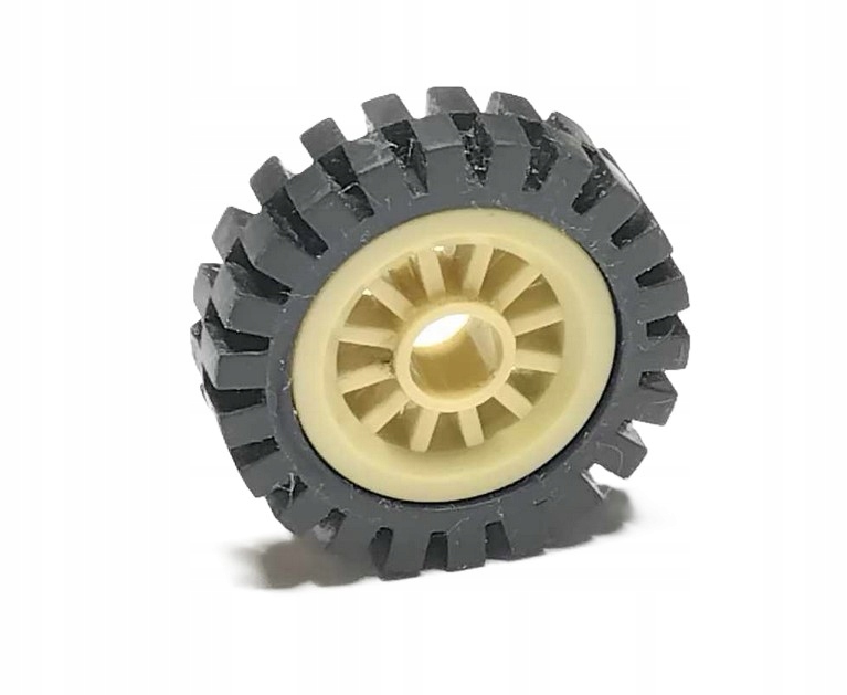 G 3 Lego Technic Koło (opona + felga) 30155 3483 tan piaskowa - 1 komplet 1 d1a7eb2bbf16c8a4f480c369a4ef64a8