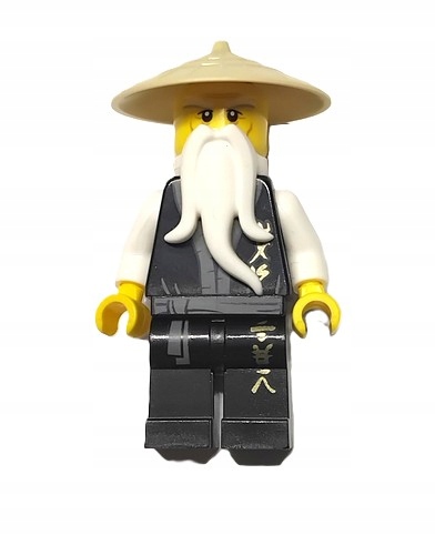 149k10. Lego ludzik Ninjago njo495 Wu Sensei - Legacy, Black Robe njo495 1 c2ca893528cca02ceb77e7cb45875641