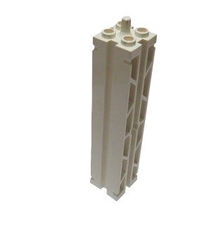 456E1b. Lego filar Słup Space wspornik 30646 podpora 2x2x8 - biały 1 szt 1 50debe541225ec96fda1f2da08310a01
