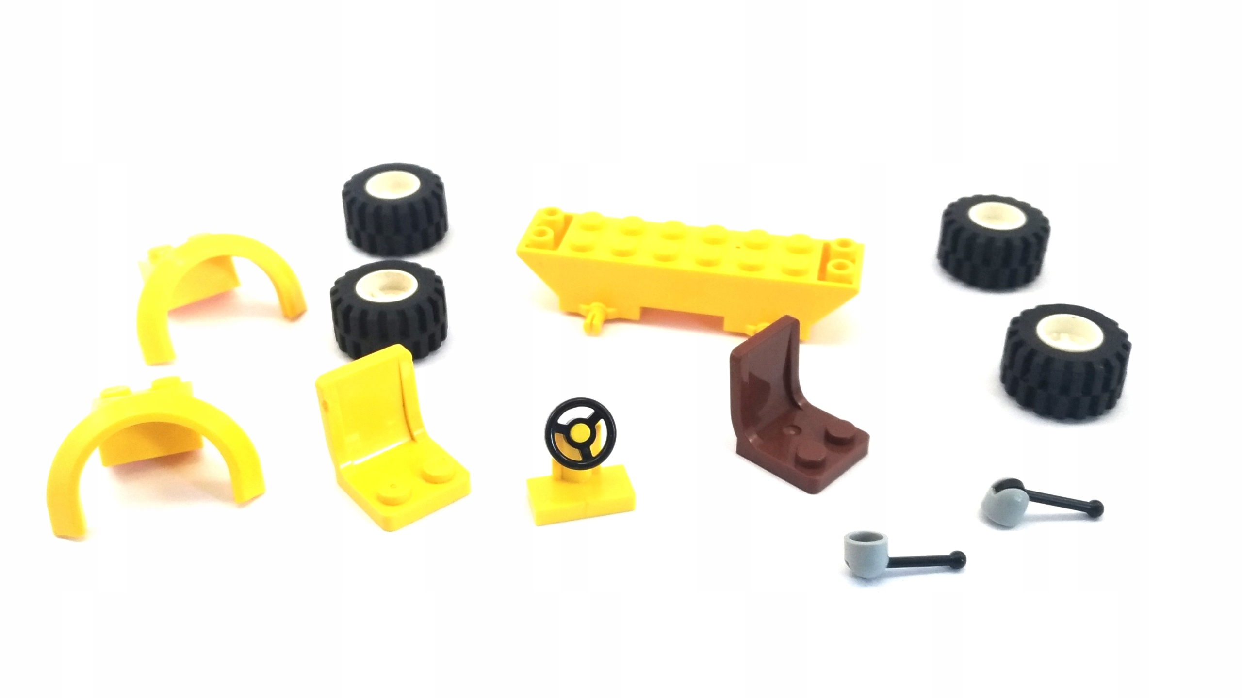 181a. Lego zestaw do budowy auta 30277 6015 żółte 1 bc24cb1f5ba9877af3b7db2cc6f96be0