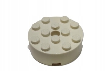 056D1. LEGO space 4x4 okągły. 87081biały 1 1f01de9f4649cef670343eb40de6edaf