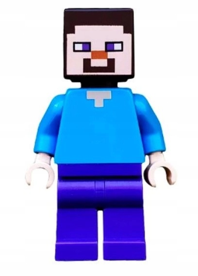 67k3. LEGO Minecraft figurka Steve min009 1 28951517dd3edf9bd38d76fbb3c27a24