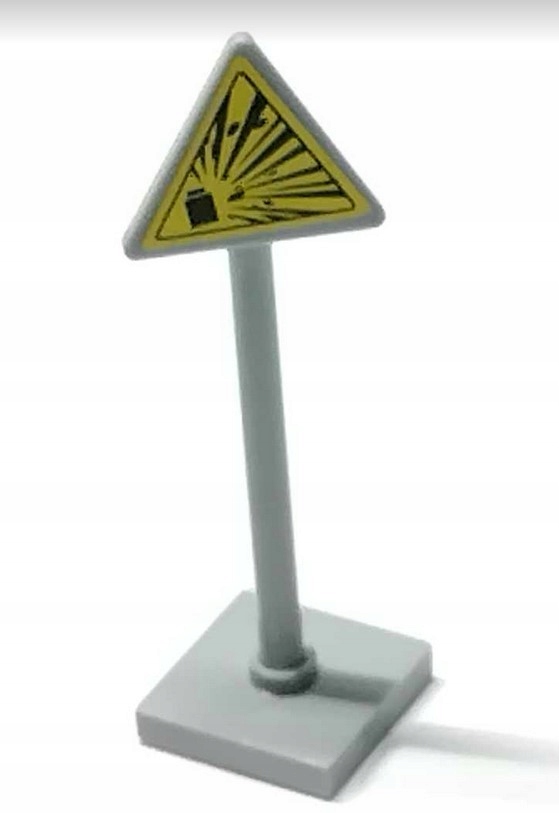 135u4. Lego znak drogowy 87580 63965 892pb024 wybuch 1 1eba2b83a4e32e07b5c3ea7ea35a9df9