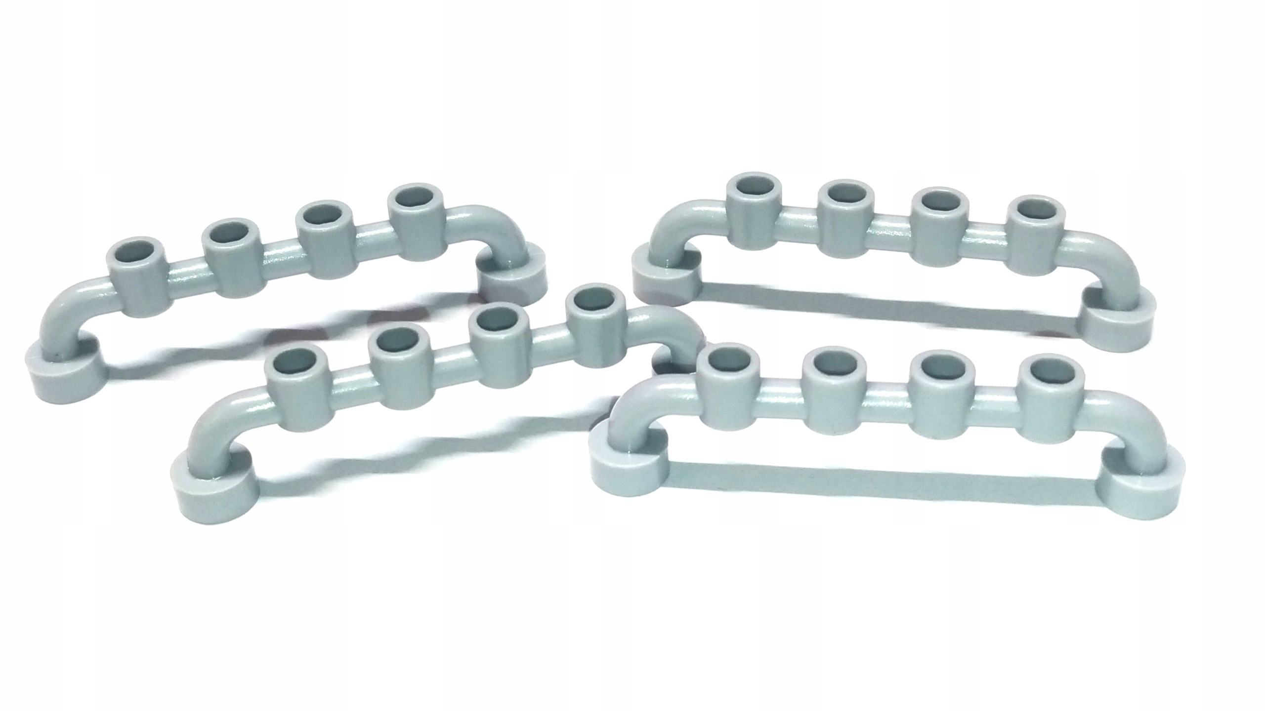 168b. Lego 6187 płotek barierka 1x4x2 szara j new 4szt 1 5d301d636152442ad06f7780b3de164a