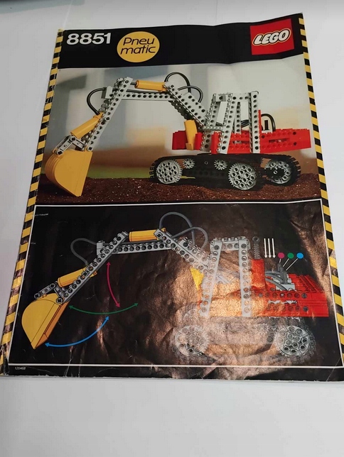 66Y5. Lego technic zestaw koparka 8851 10 2983c02410d9e6df28223501e82e9653