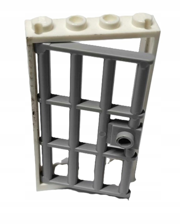 278A4. Lego drzwi z kratą więzienie rama 60596 i krata 60621 komplet 1 9c01d4433b803e2b40b8e2e2882d4d63