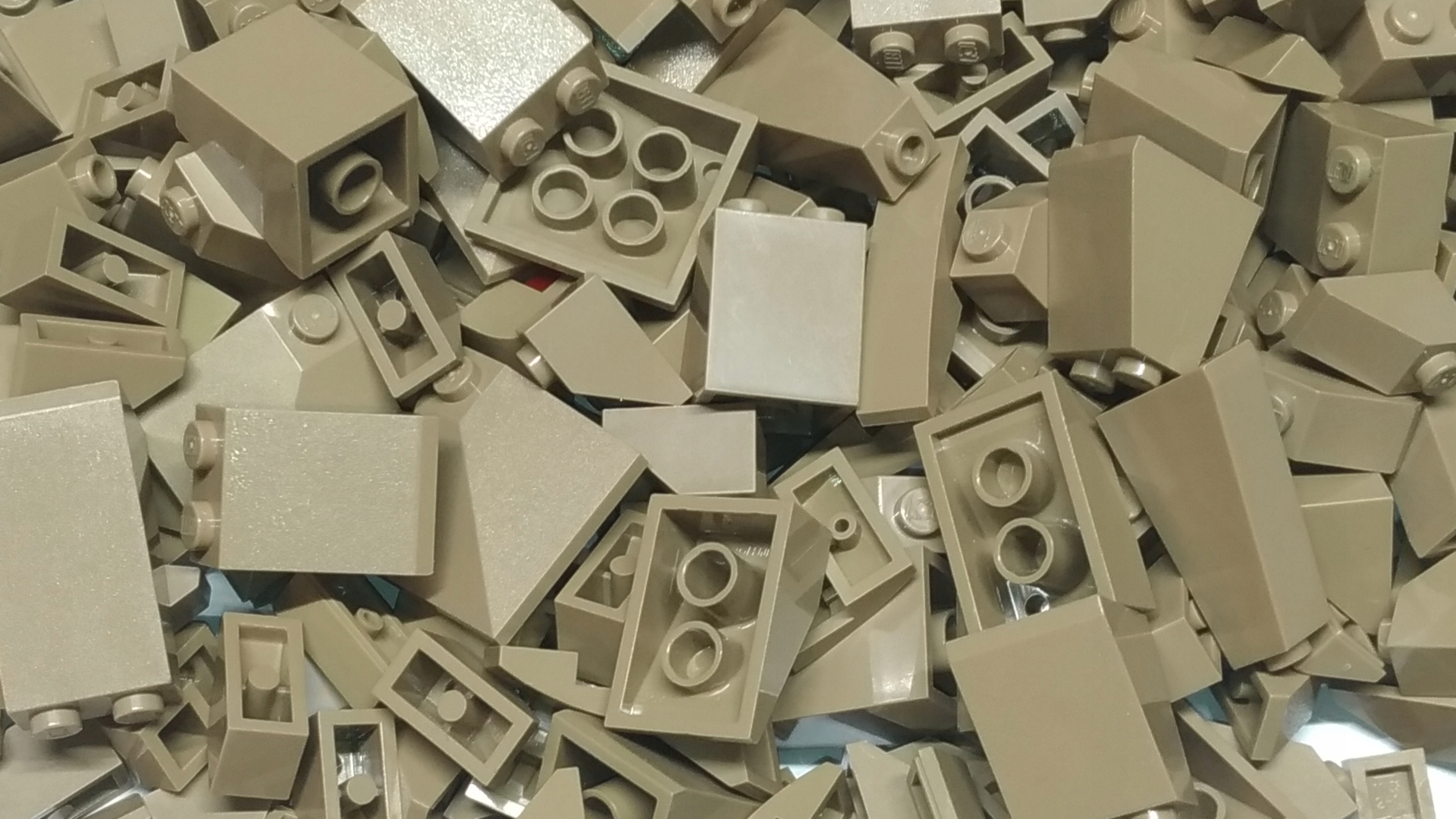 065a Lego piaskowe tan dark skosy dachówki mix 50g 4 533242bf42ebec14f05aa7093306e9e2