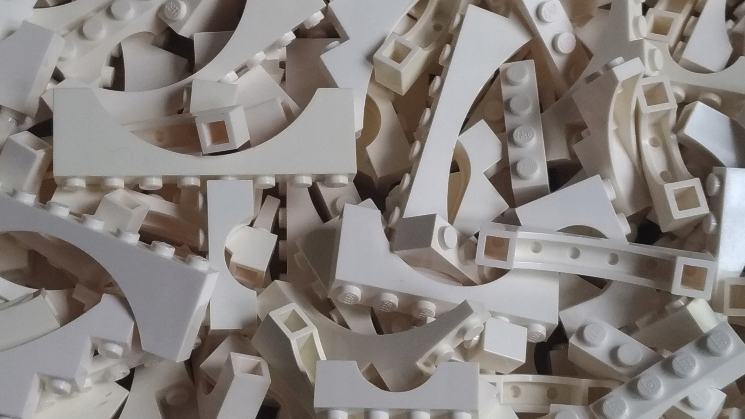 043h. Lego łuk łuki mix10 sztuk białe 1 007f1f5b015a719d9710d7ba7b4435d0