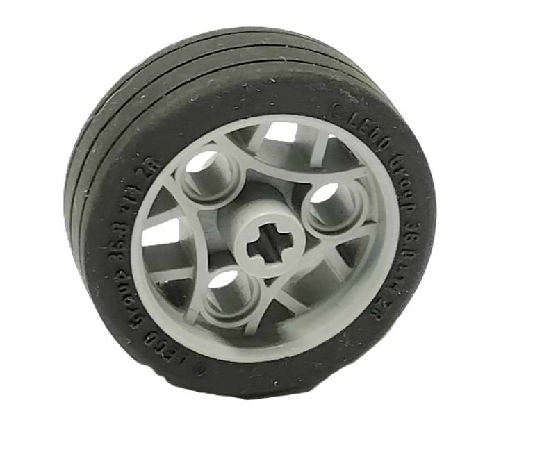 JF3 Lego Technic Koło (opona + felga) 36,8x14ZR 44293 szara 1 komplet 1 7666628b64087f2c396d6327e2a874a3