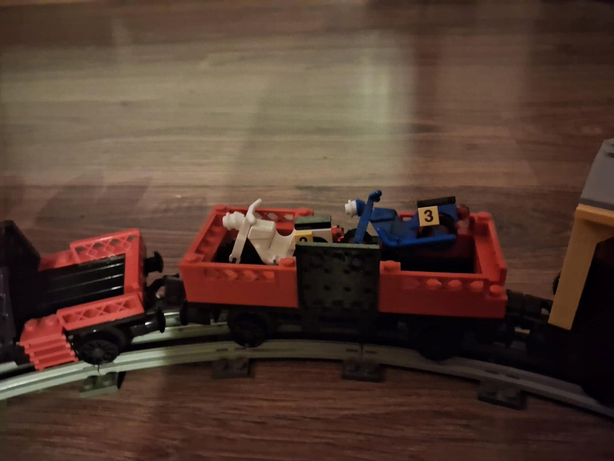3A. Lego 7735 pociąg 12V lokomotywa i wagony train pociąg 12V. 10 f251714aeddd9c92945b74b4dfbc1a3a