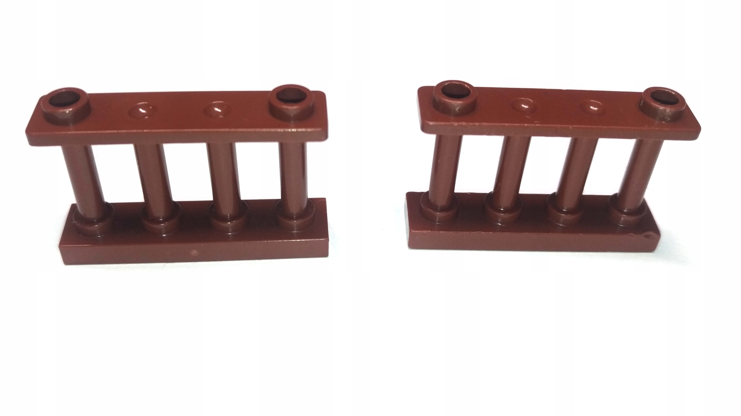 166t. Lego 30055 płotek barierka 1x4x2 brąz 2 szt 1 2046b9c50f63a4ee30ec79385c33a9ed