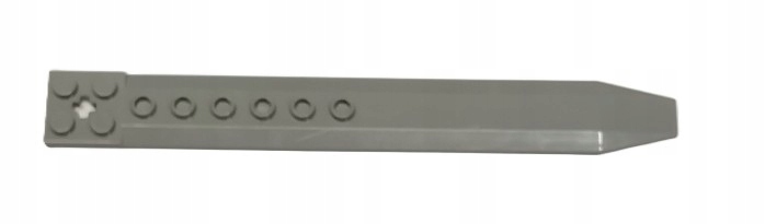 007G7. Lego samolot śmigło łopata 62743- szare jasne 1 292612dd7336b2b3e82a30c6a629c05c