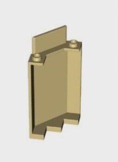 279a23. Lego panel ściana do zamku zamek 3x3x6 87421 1 szt tan beżowy 1 4f3ccac8672ed8518248cb058a1331e7