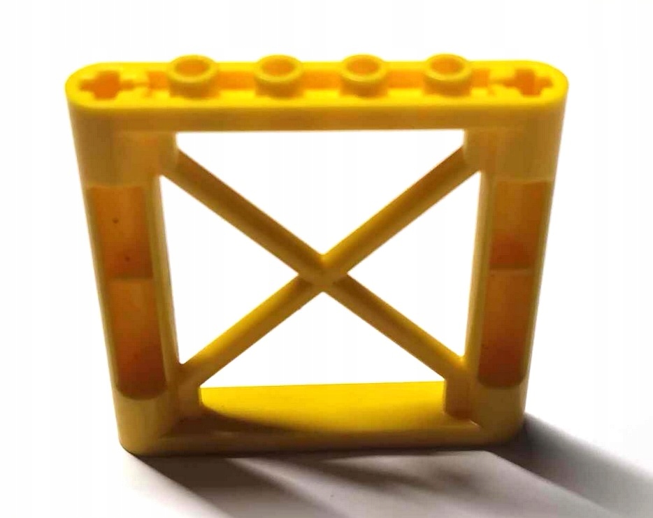 456E1. Lego filar Słup Space wspornik 64448 panel kratownica 1x6x5 żółta 1 05361e49fab05796008117555455125e