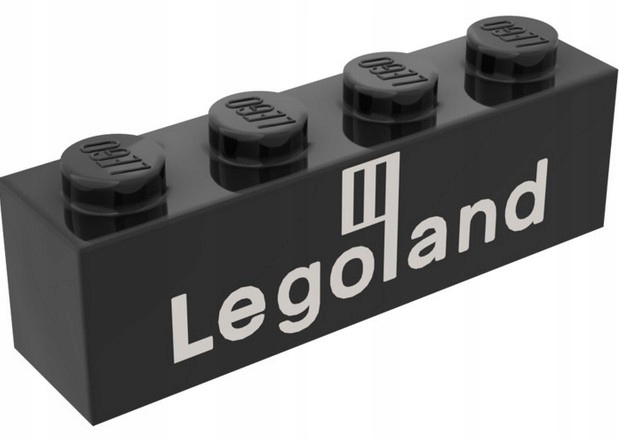 17A.2 LEGO Legoland klocek z nadrukiem 1x4 3010p30 czarny 1 5d48144a0d6e1ce7aeedb66b5ec30d0b