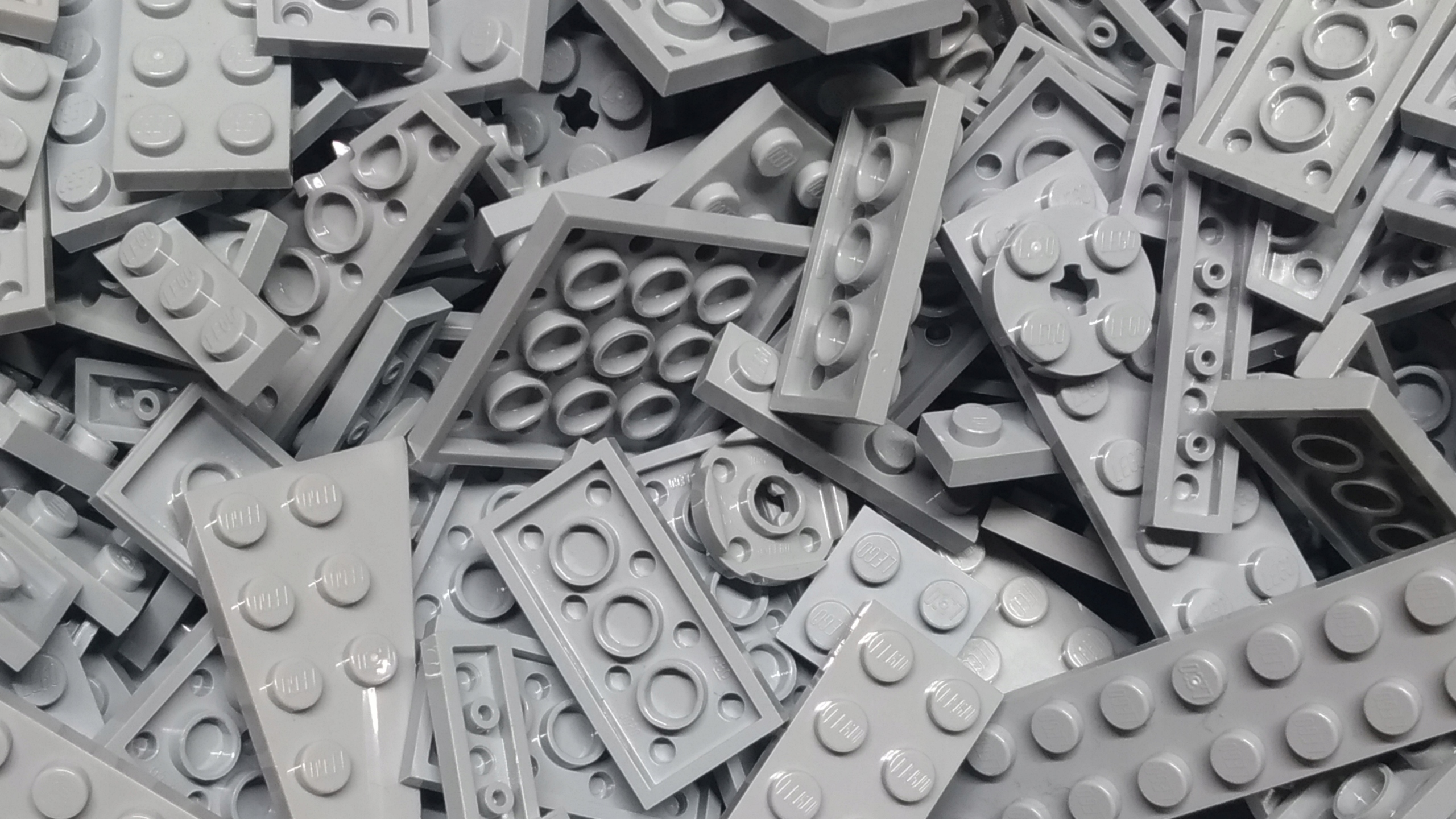 068. Lego szare new jasne płaskie 100g MIX 0,1kg 1 9a157b3a2cc808521e7abd5db5972f5e