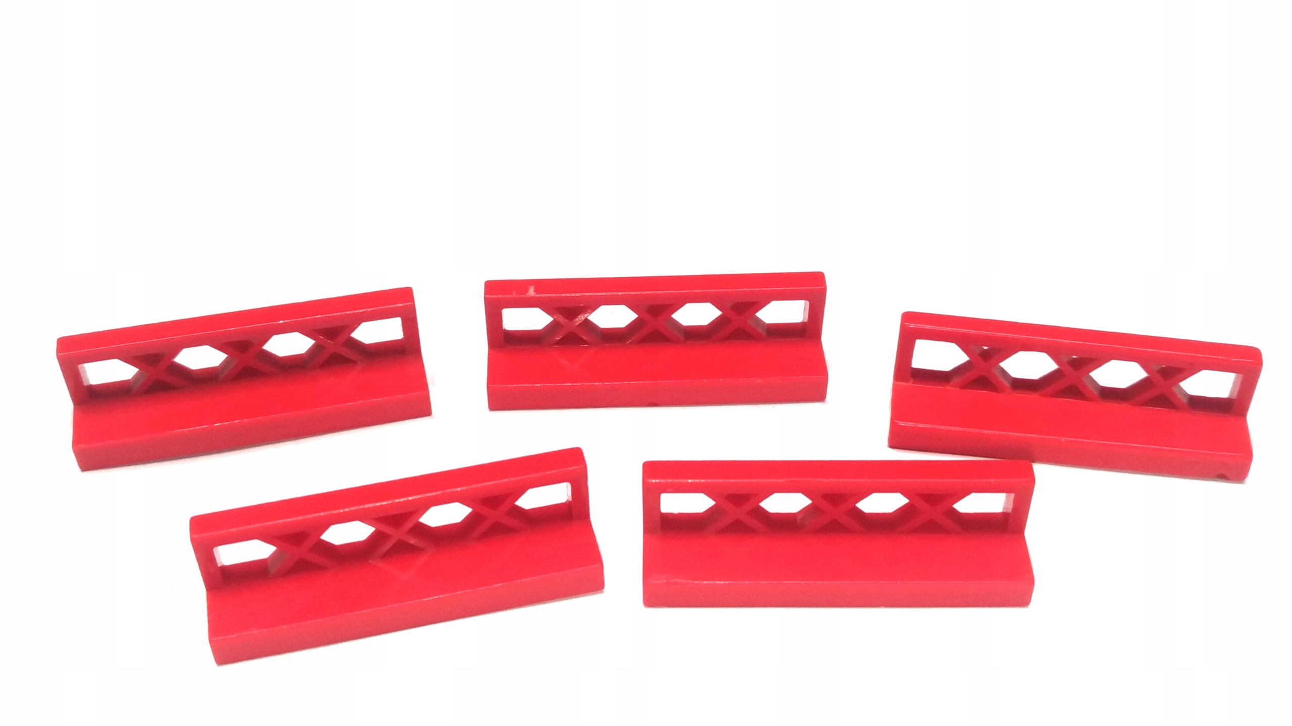 165c Lego Barierka płot płotek 3633 1x4 czerwo 5sz 1 7f54347eef5da0c456ea7dd8e38317d4