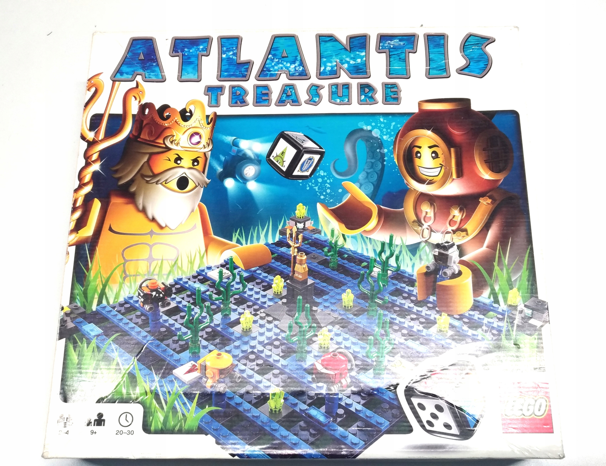 Lego gra 3851 atlantis pudełko i instrukcja 1 32efda75cd4a0a42403d423fb992644c