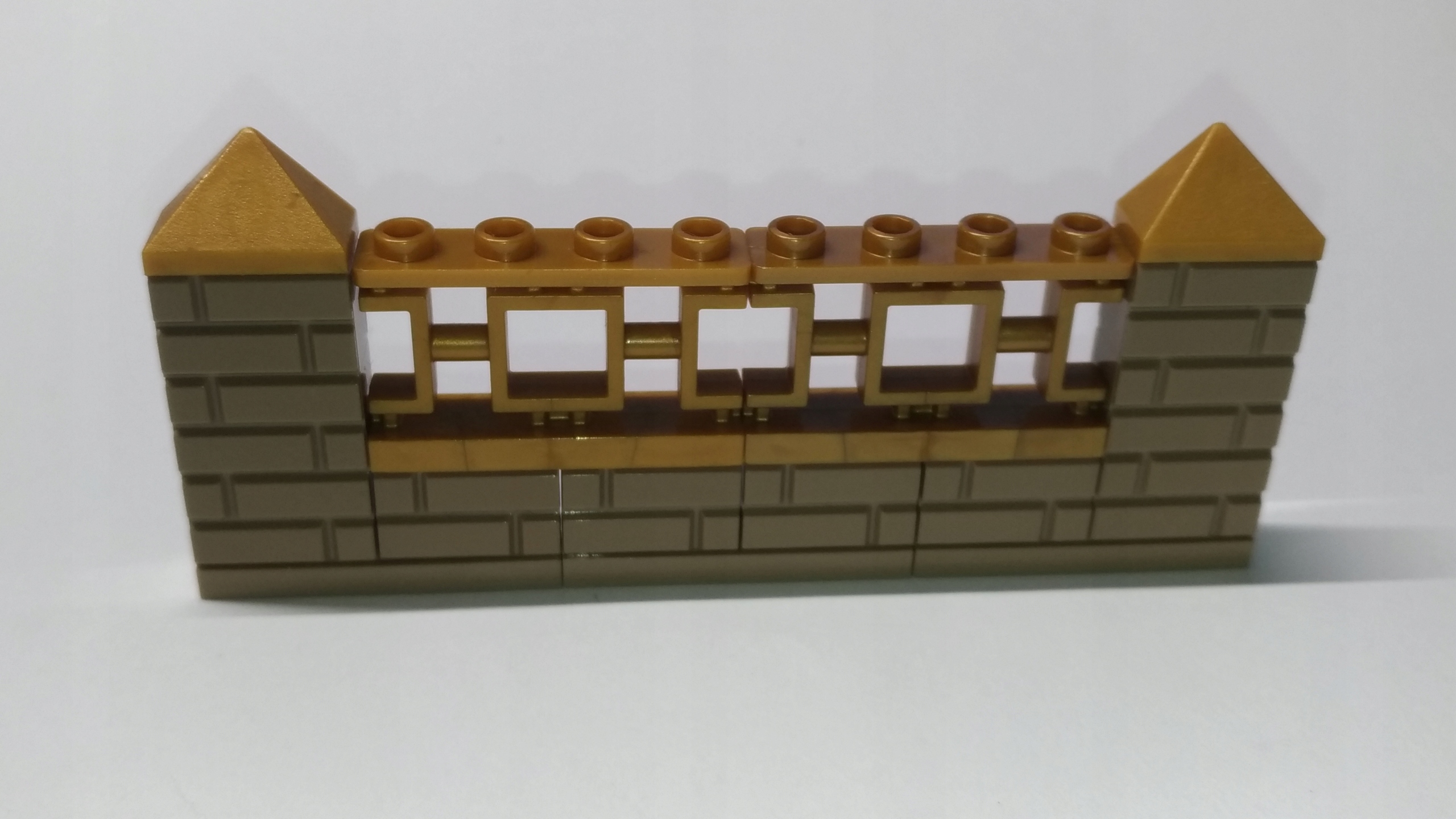 159x Lego płot ogrodzenie mur murek 1x12 złoty 2 24f26554869aef14e095550f41d78eca