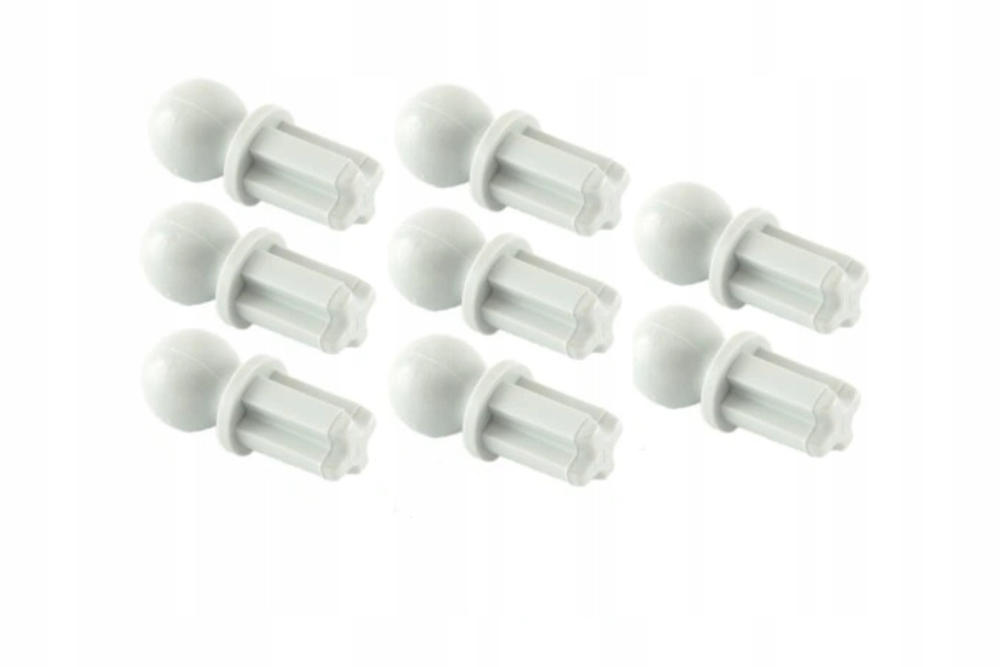 104j lego piny z kulką Technic oś ośka 2736 szare - 8 sztuk 1 6230a6a51520e30526ab4f20be95fe07